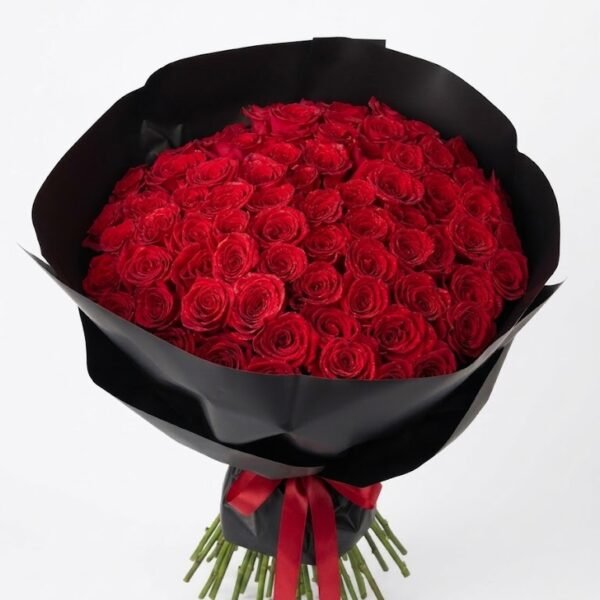 50 Red Roses Bouquet